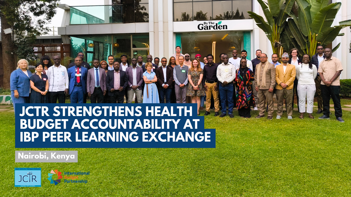 Health Budget Accountability at IBP Peer Learning Exchange in Nairobi - jctr.org.zm